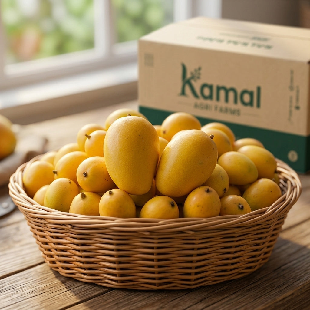 Fresh Anwar Ratol mangoes from farm in Pakistan