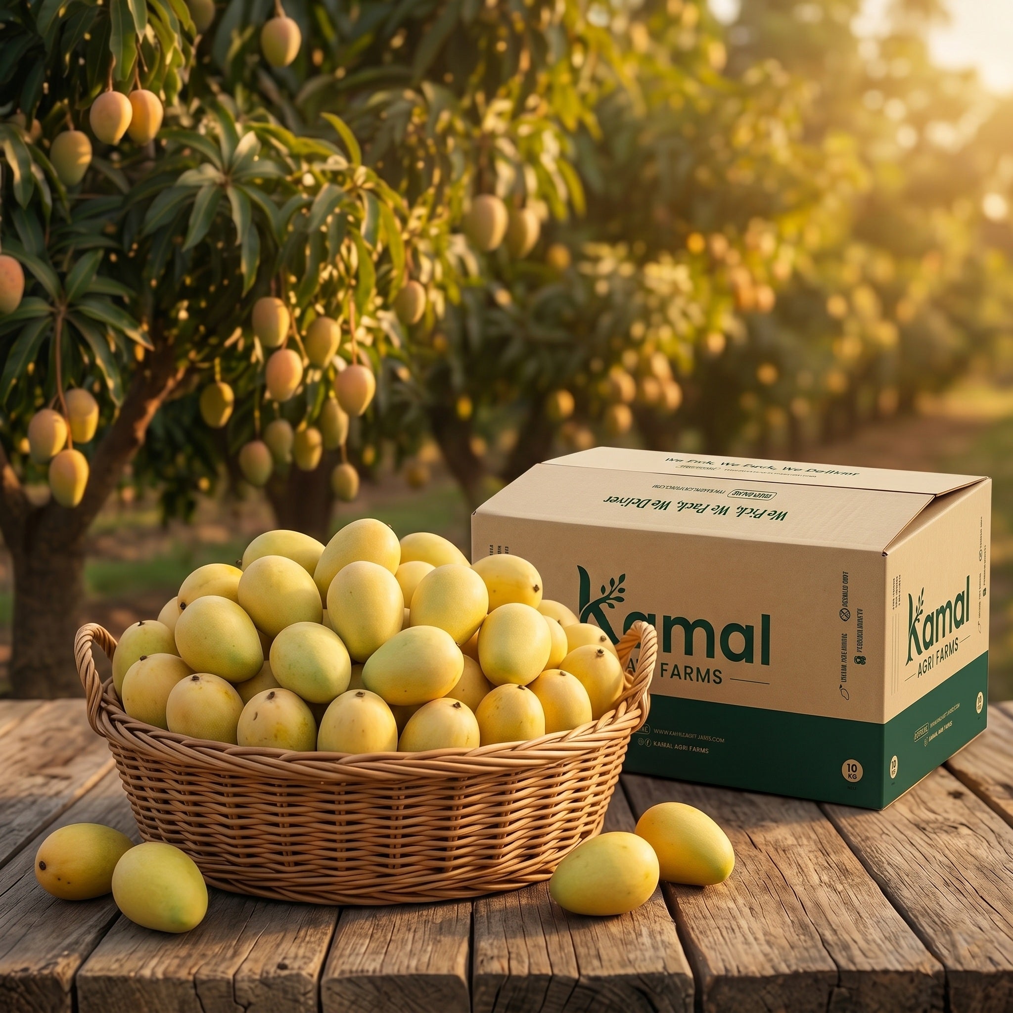 Premium 12 No. Ratol mangoes from farm in Pakistan