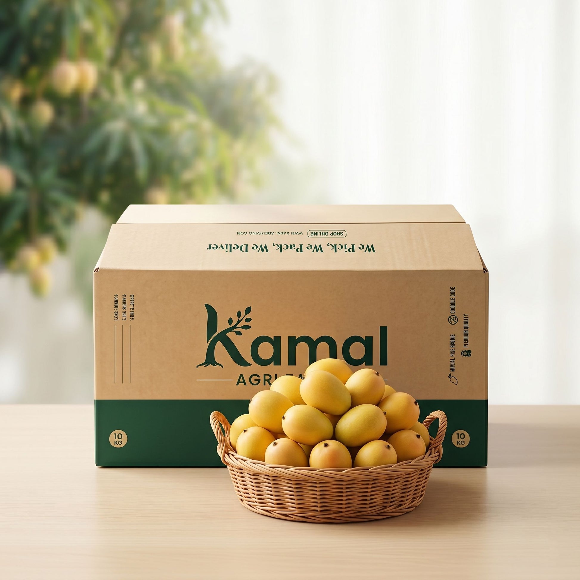 Premium 12 No. Ratol mangoes from farm in Pakistan