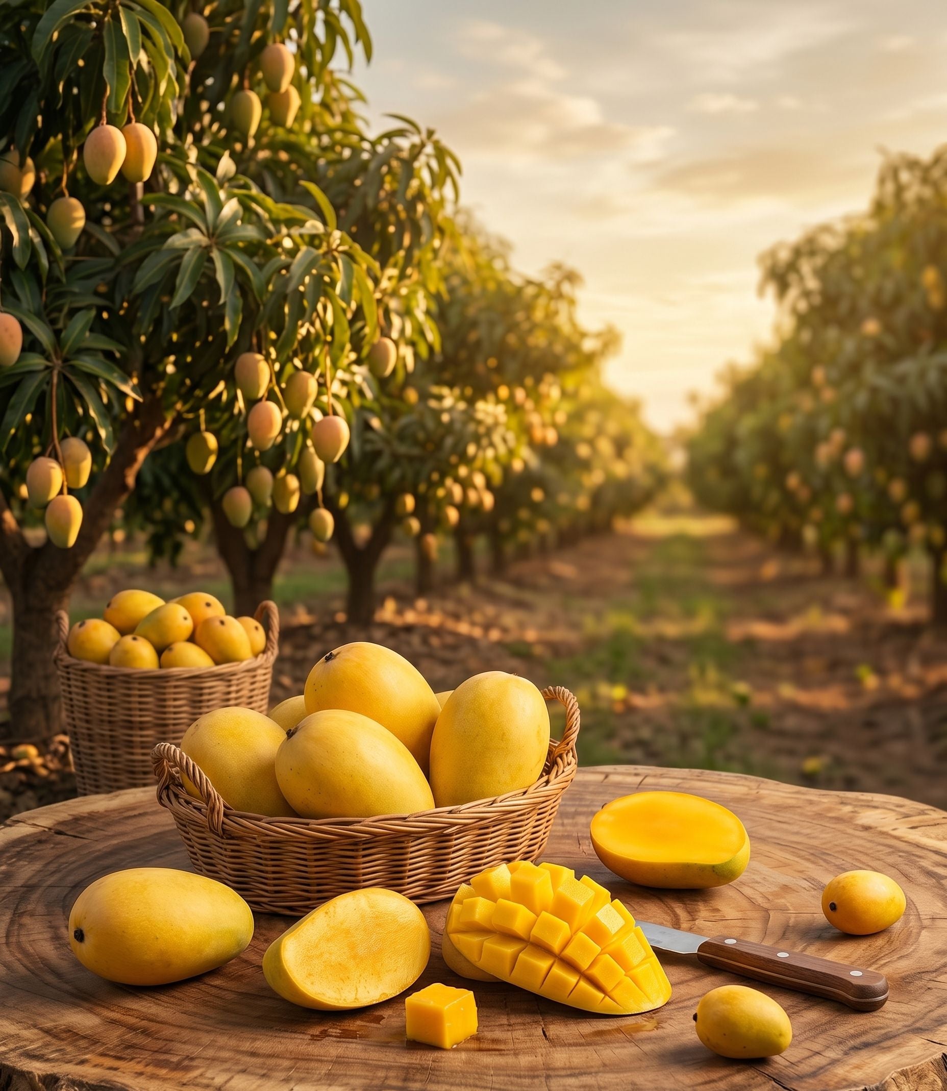 Premium 12 No. Ratol mangoes from farm in Pakistan