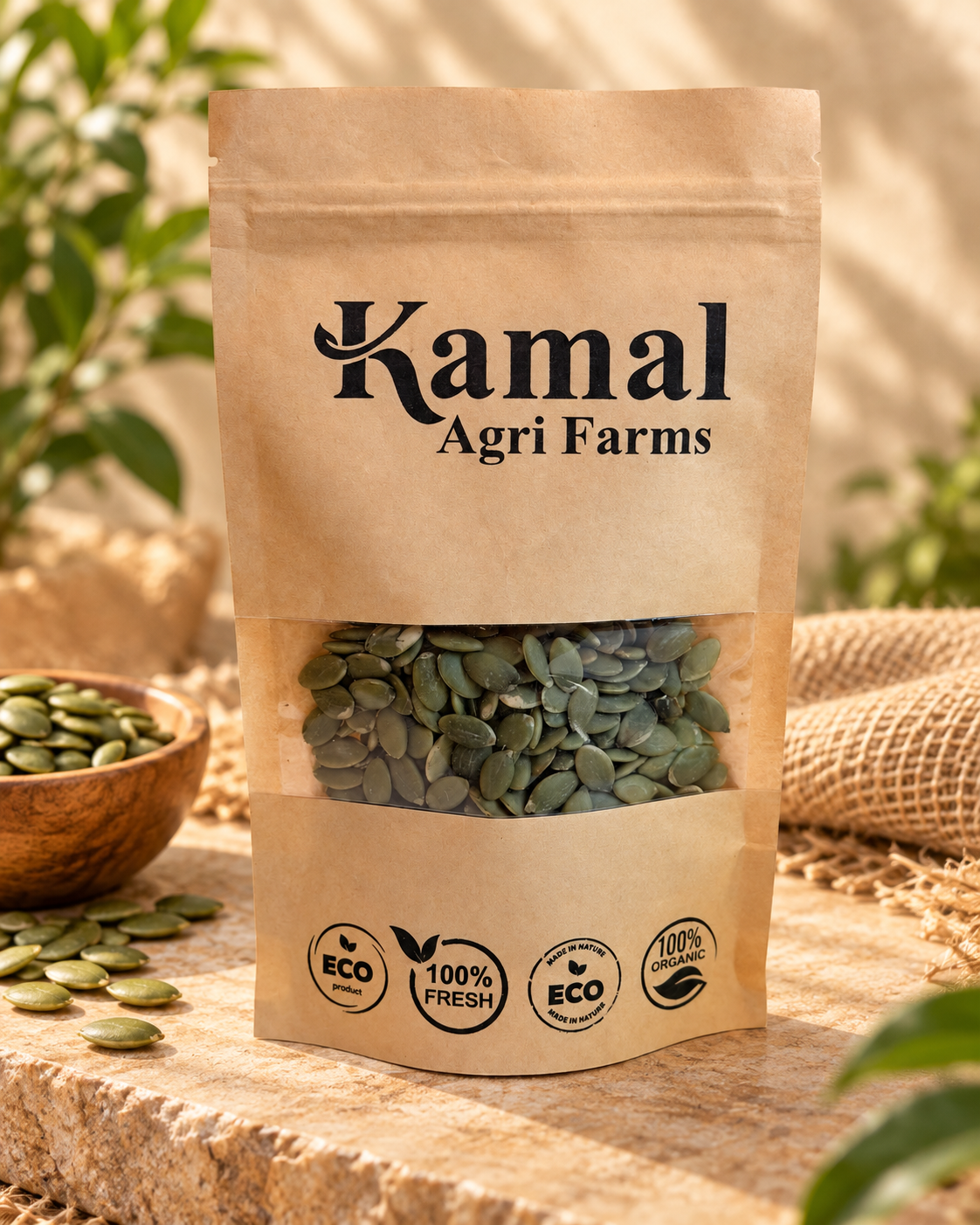 Raw Pumpkin Seeds (Pepitas) – Nutrient-Dense & Organic