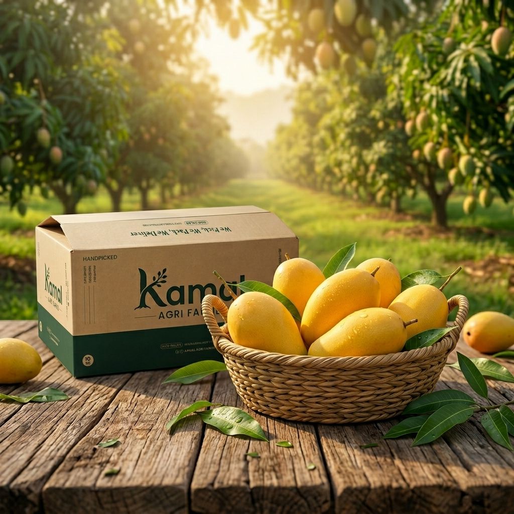 Fresh Mausami Chaunsa mangoes from farm in Pakistan