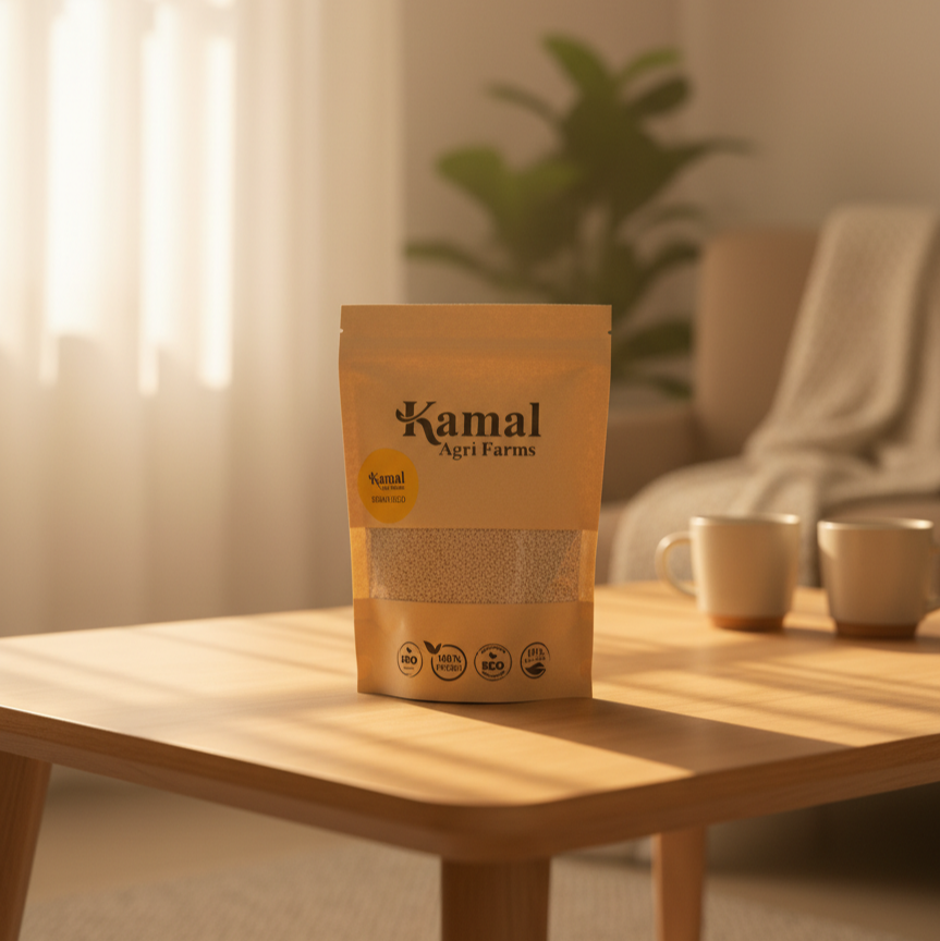 White Sesame Seeds - 100% Organic & Fresh