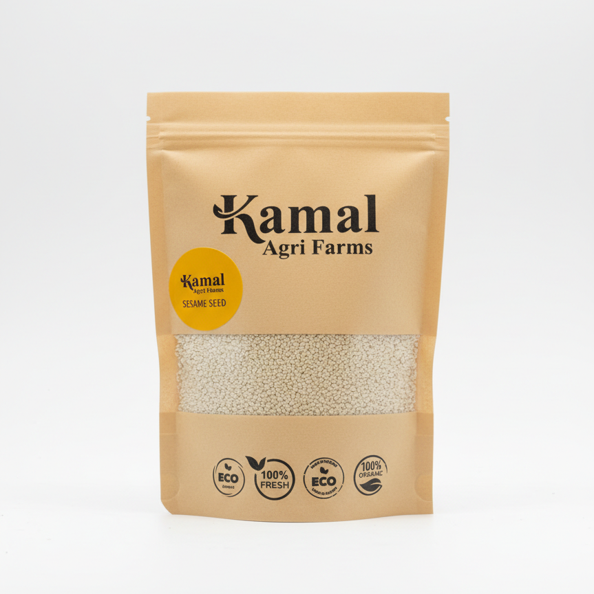 White Sesame Seeds - 100% Organic & Fresh