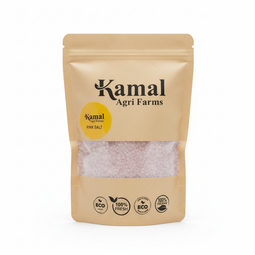 Pink Himalayan Salt – 100% Organic & Mineral-Rich