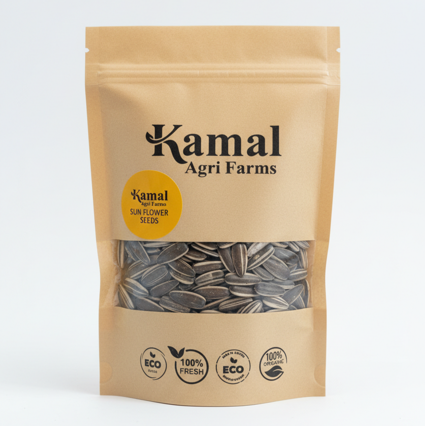 Organic Sunflower Seeds - 100% Fresh & Natural