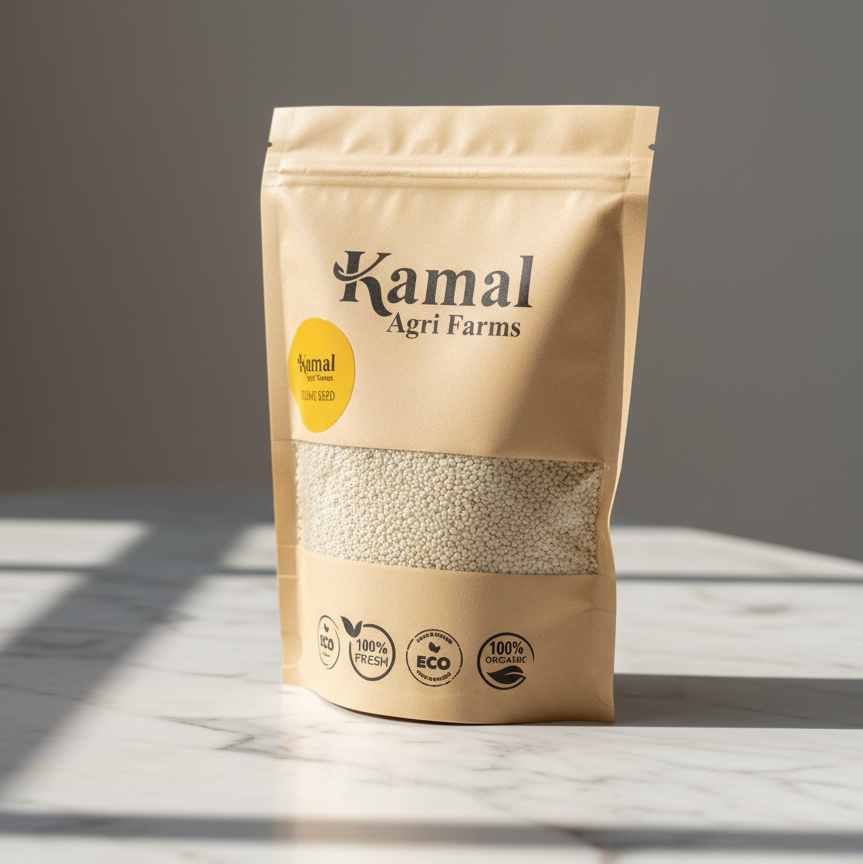 White Sesame Seeds - 100% Organic & Fresh