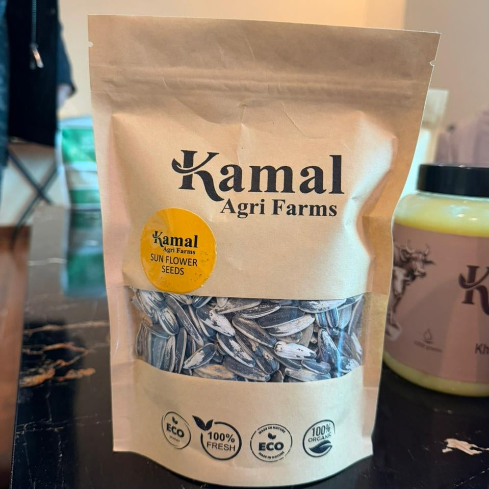 Organic Sunflower Seeds - 100% Fresh & Natural