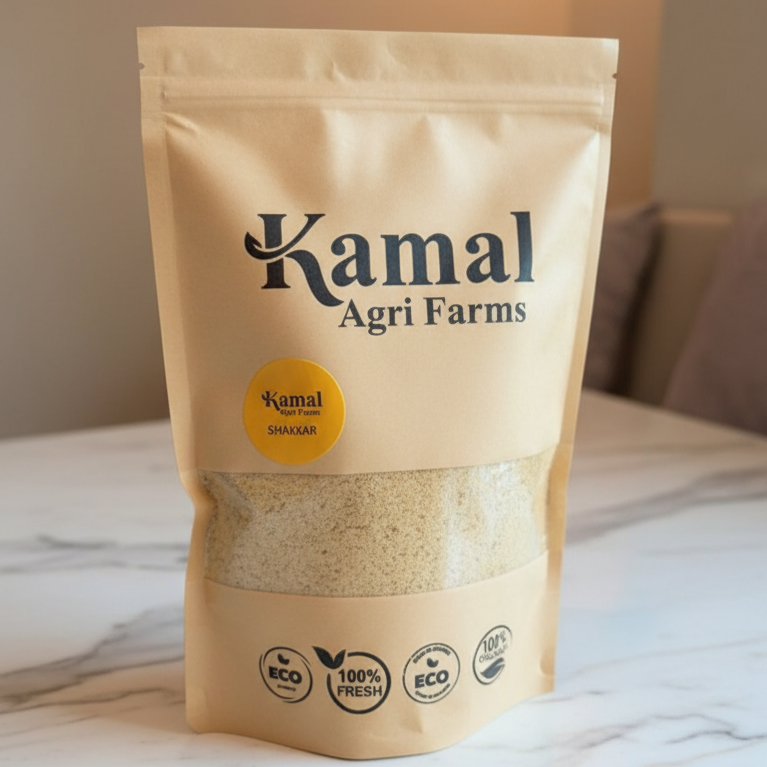 Desi Shakkar – 100% Natural Unrefined Jaggery Powder | Chemical-Free