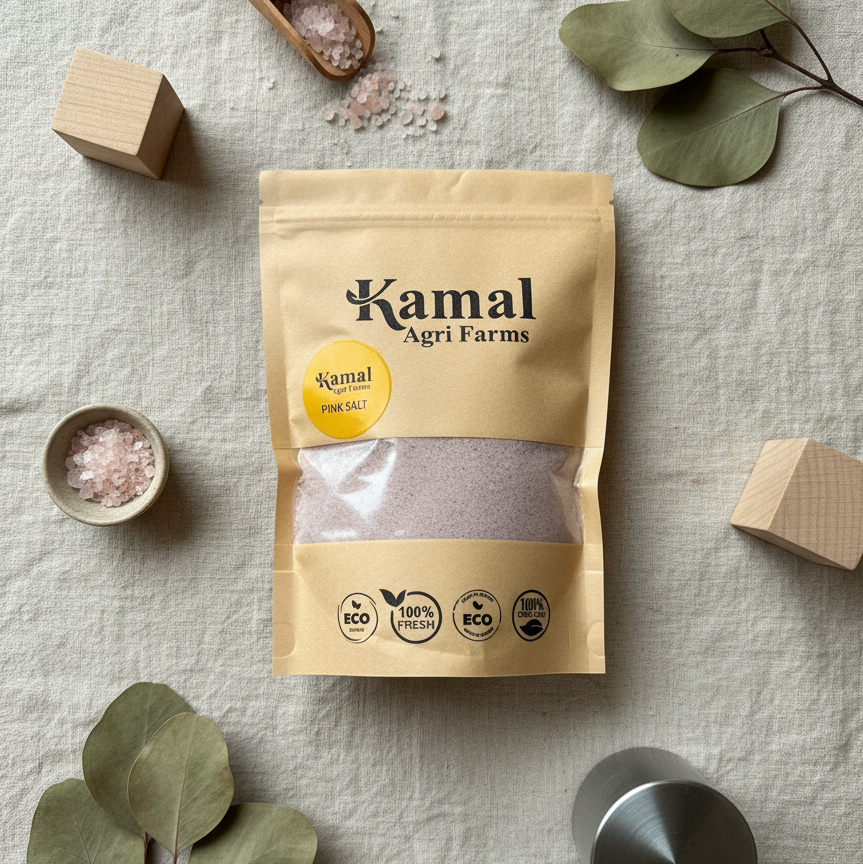 Pink Himalayan Salt – 100% Organic & Mineral-Rich