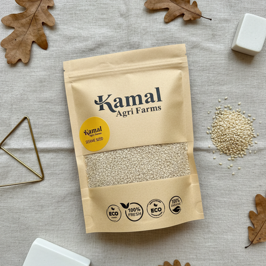 White Sesame Seeds - 100% Organic & Fresh