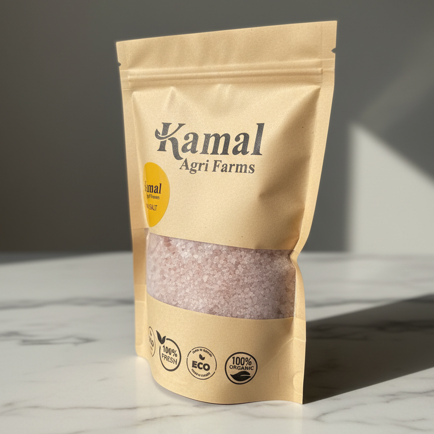 Pink Himalayan Salt – 100% Organic & Mineral-Rich